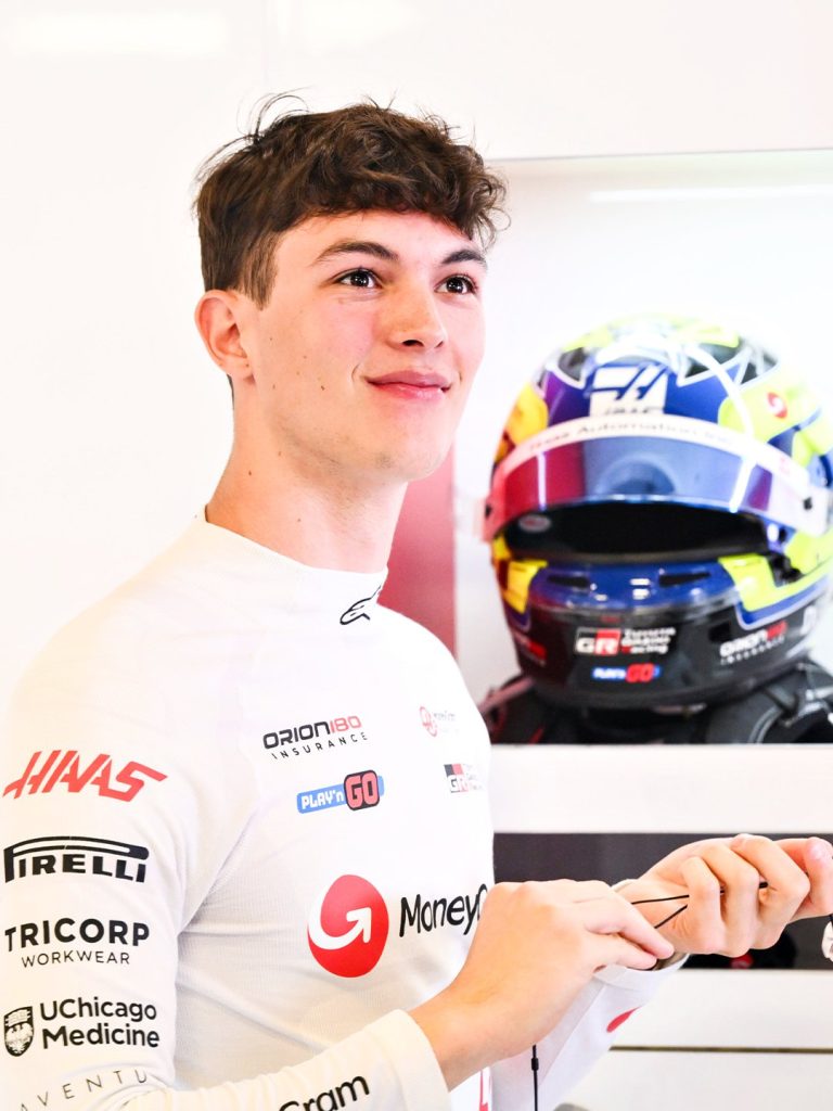 Ollie Bearman, piloto Haas F1