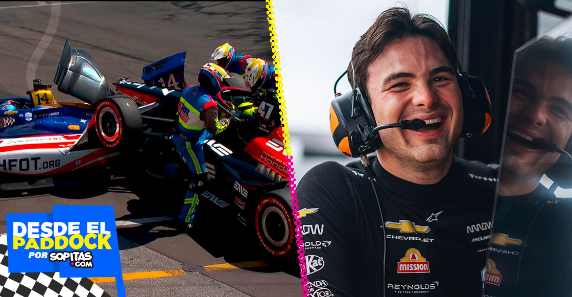 Pato O'Ward arrancó la temporada de IndyCar