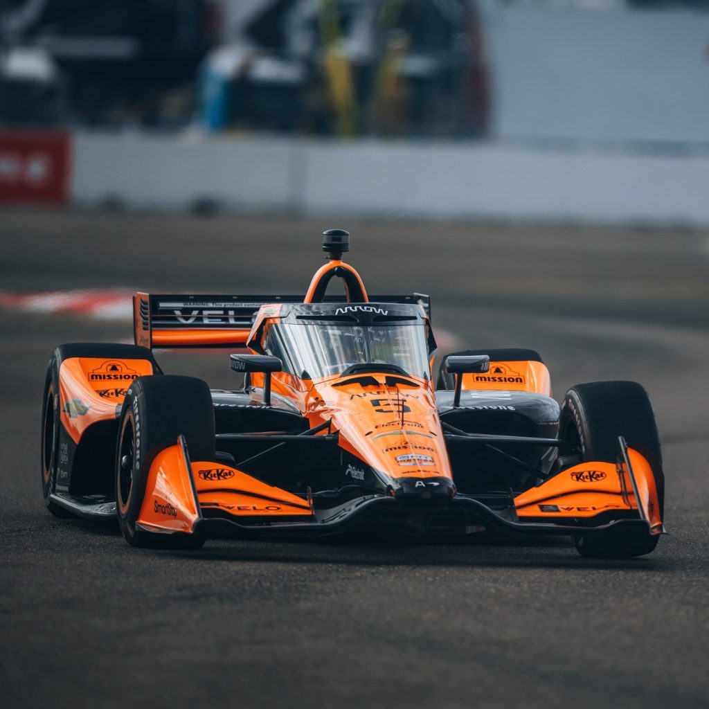 Pato O'Ward finalizó quinto en St. Petersburgo