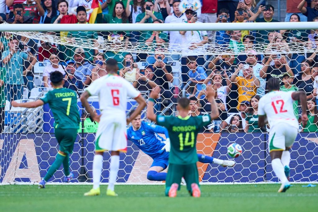 El gol del triunfo de Bolivia
