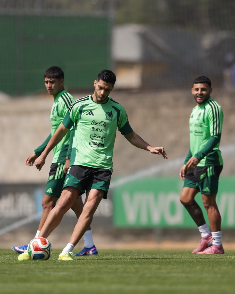 Así son las prácticas de la Selección Mexicana para el partido contra Portugal