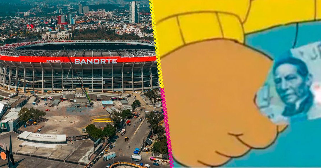 Precios de alimentos y bebidas en el Estadio Banorte para el México vs Portugal