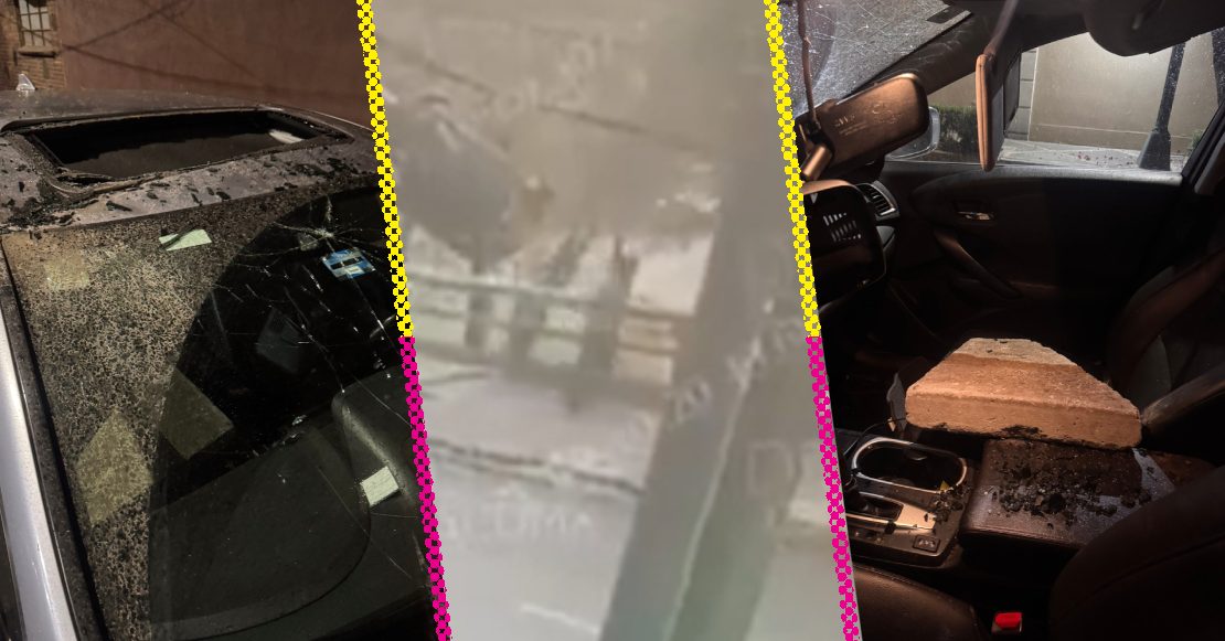 Nueva preocupación desbloqueada: avientan piedras a carros en Circuito Interior