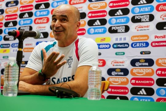 Roberto Martínez, entrenador de Portugal