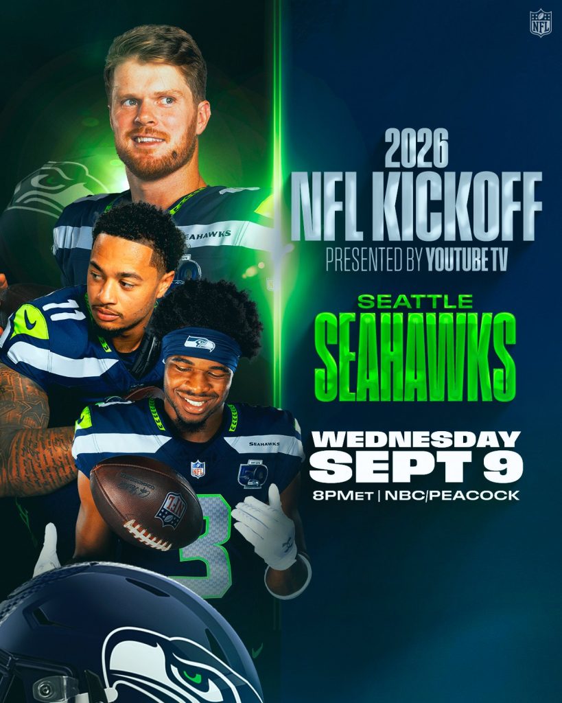 Seahawks jugarán el primer partido de la temporada de la NFL