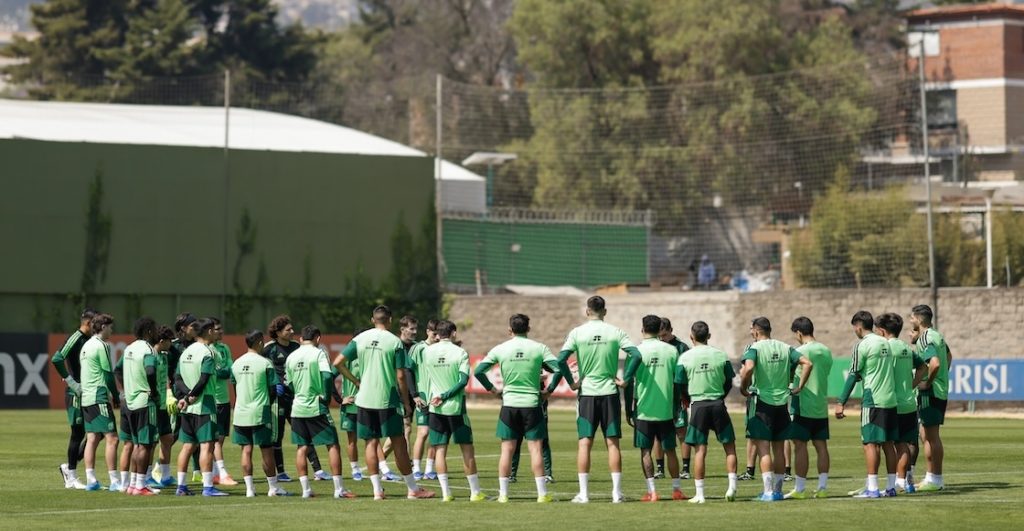 Así son las prácticas de la Selección Mexicana para el partido contra Portugal