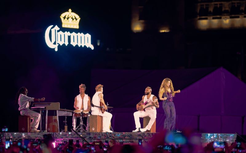 shakira en concierto