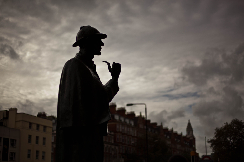 Estatua de Sherlock Holmes en Londres