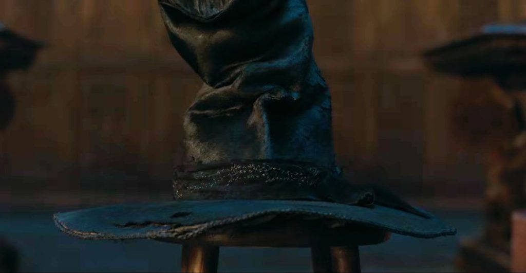 Sombrero Seleccionador en la serie de Harry Potter'