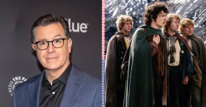 ¿Cómo está eso de que Stephen Colbert escribirá una película de 'El señor de los anillos'?