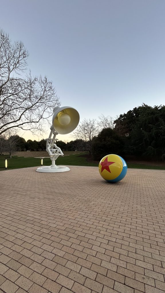 La lámpara de Pixar en las oficinas de San Franciso