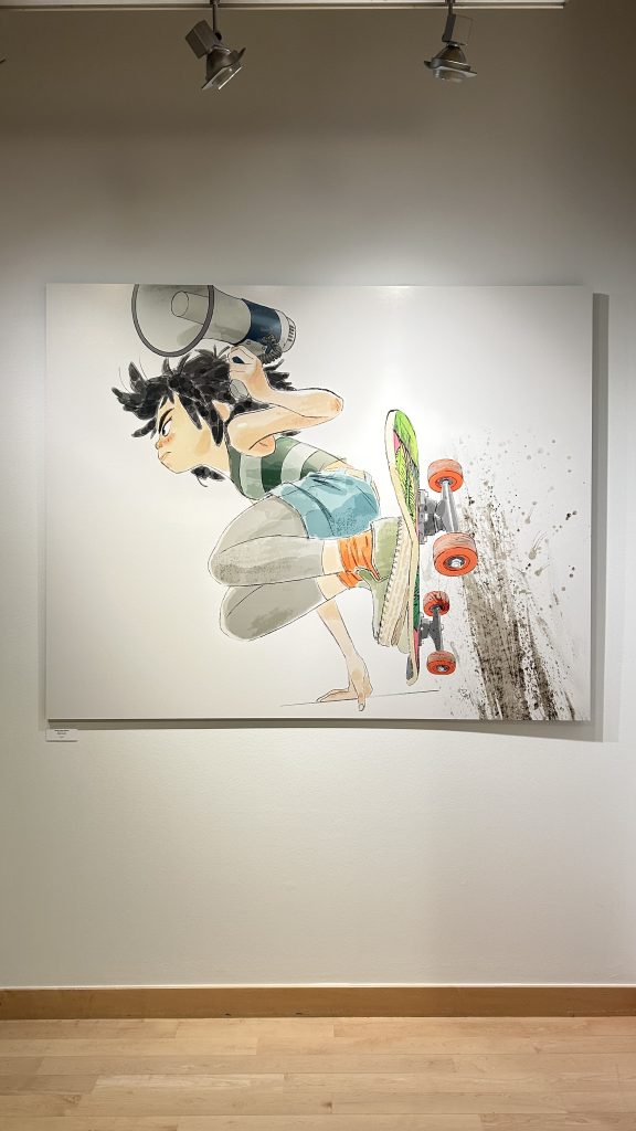 Cuadro de Mabel en Pixar por Hoppers 