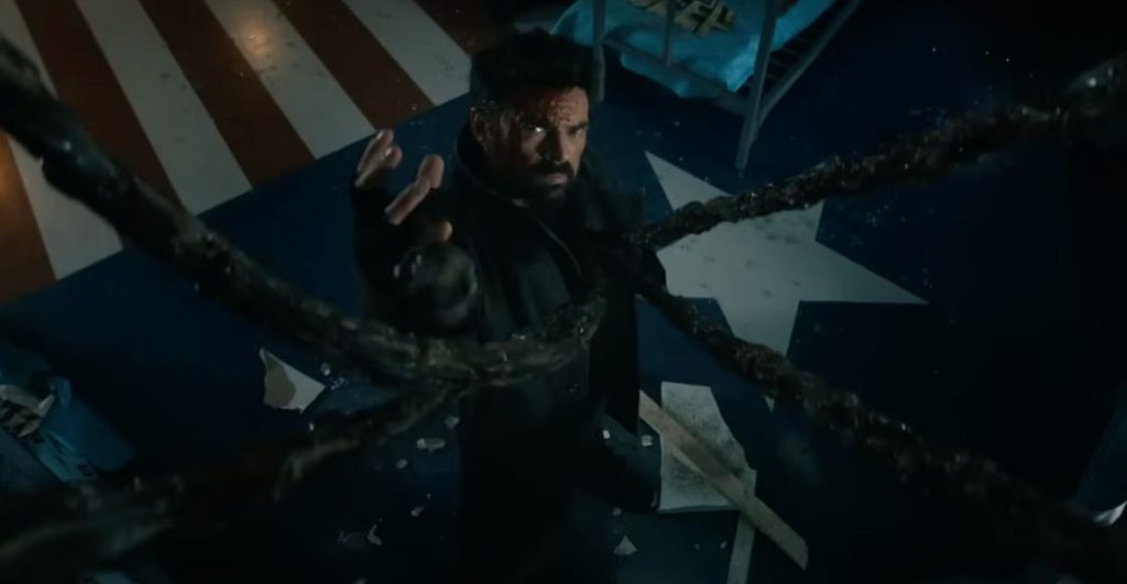 Karl Urban con sus tentáculos en el tráiler de 'The Boys' 