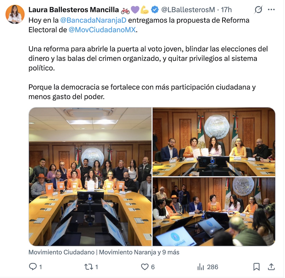 Van por el voto obligatorio y desde los 16 años de edad en México