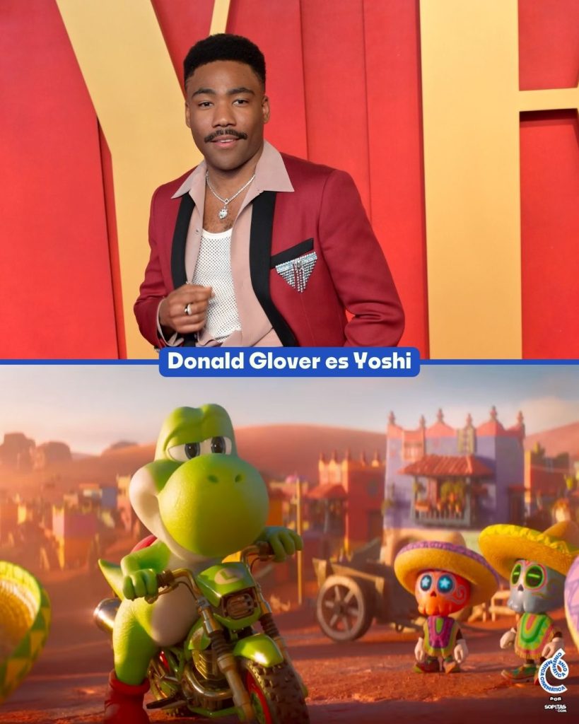 Donald Glover será Yoshi