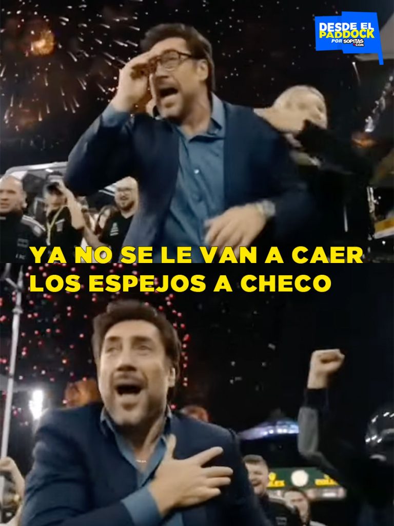 Ya no se le caerán los espejos a Checo