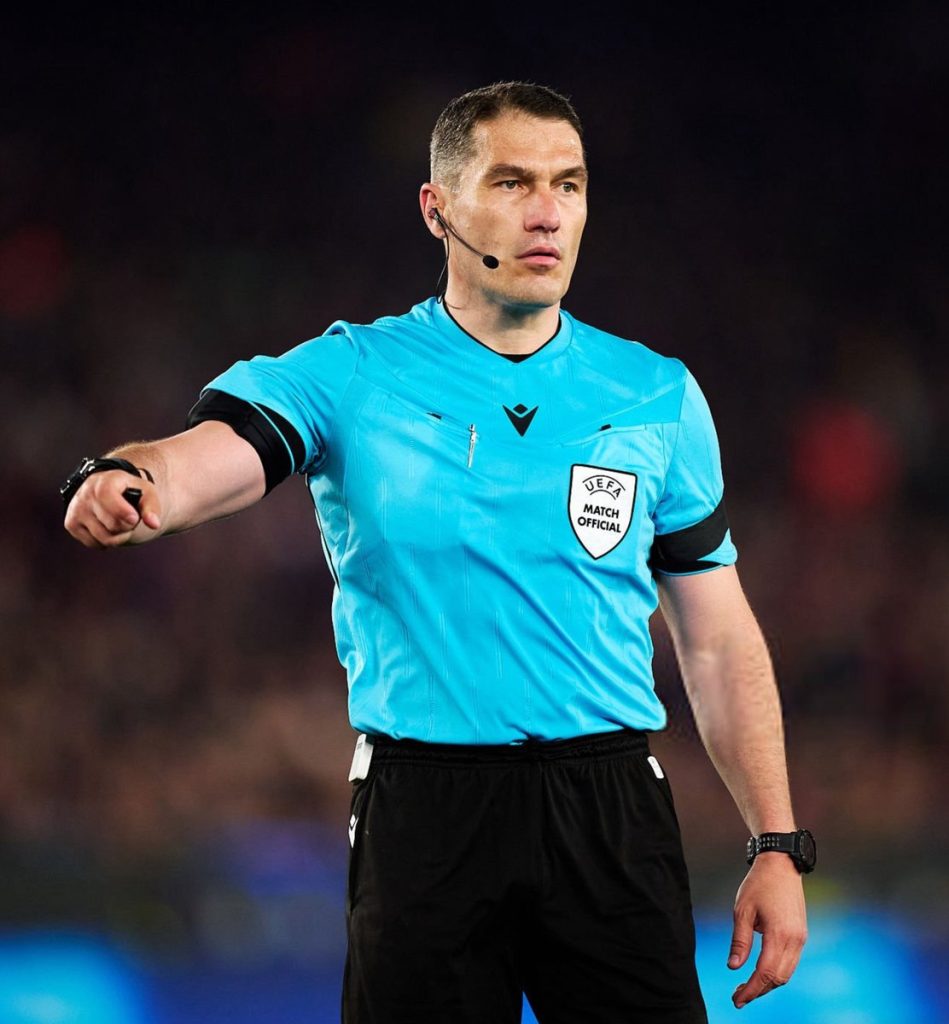 István Kovács, árbitro del Barcelona vs Atlético de Madrid