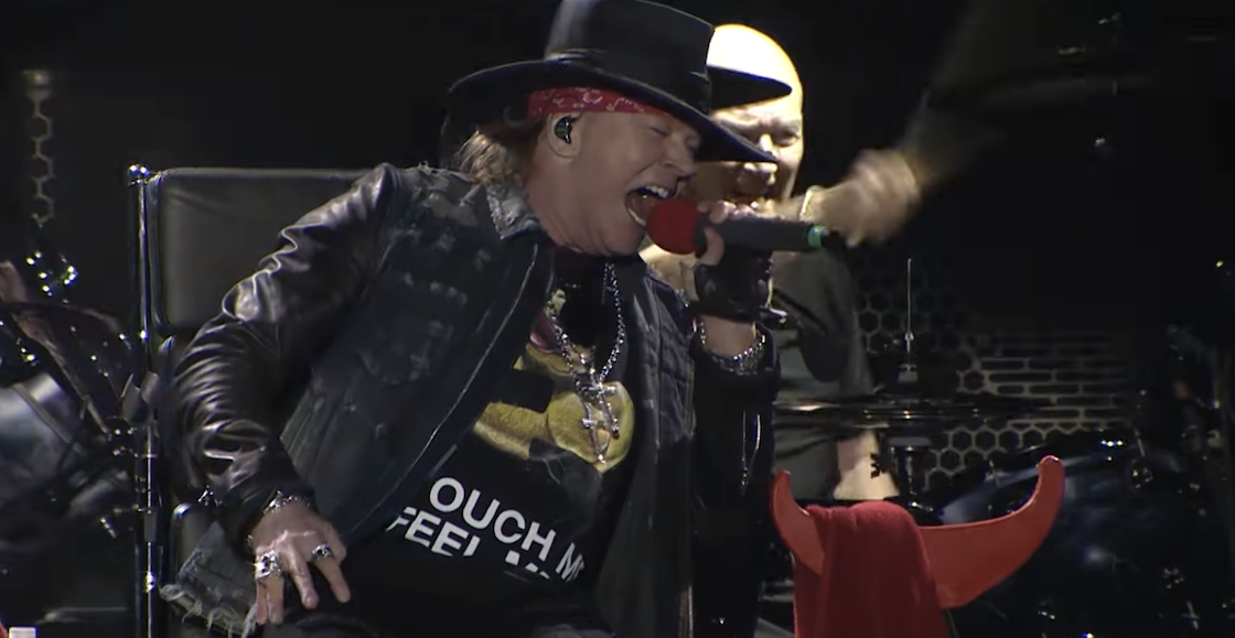 ¿Se acuerdan? Así fue cuando AC/DC tuvo a Axl Rose como vocalista