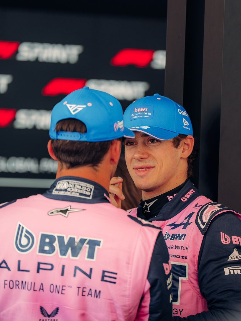 Franco Colapinto y Pierre Gasly