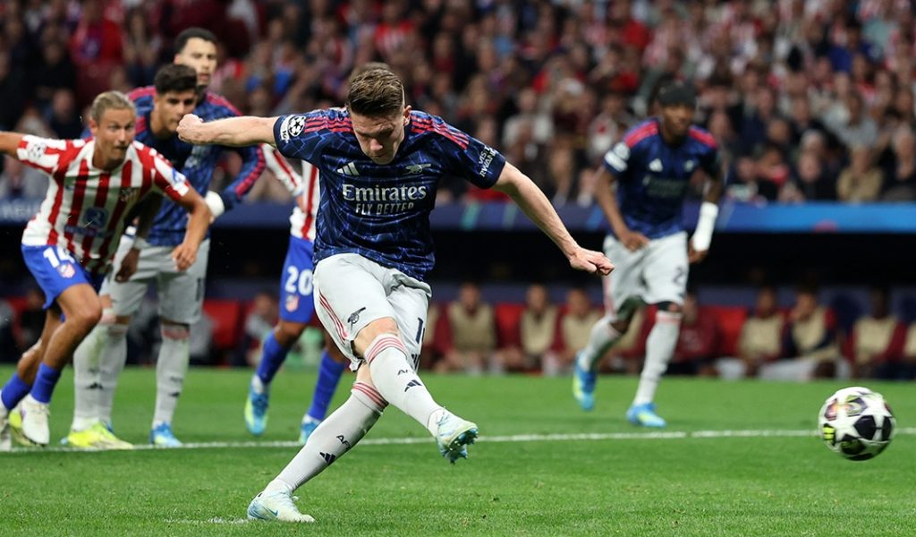 El penal del Arsenal en el Metropolitano