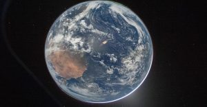 De Artemis II para el mundo: Las increíbles fotos de la Tierra captadas desde el espacio