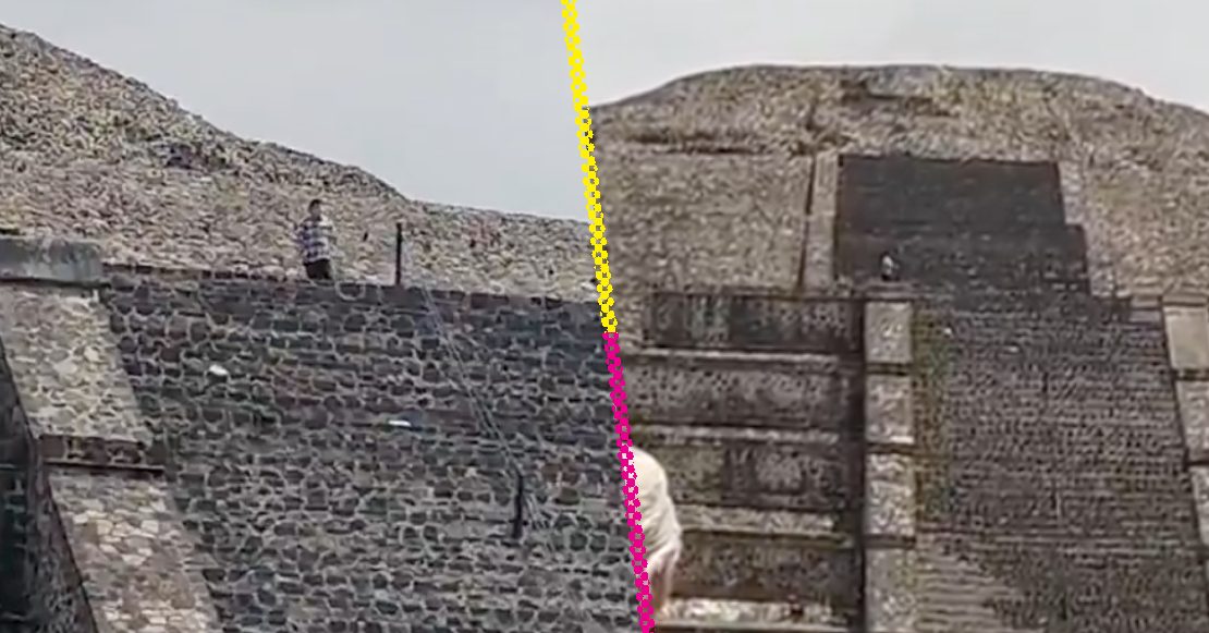 Balacera en la Pirámide de la Luna en Teotihuacán deja 2 muertos