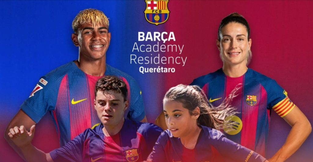 Barcelona tendrá una nueva academia en México: La Barça Academy Residency en Querétaro