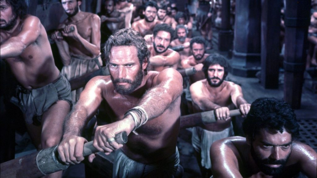Charlton Heston como Ben-Hur 