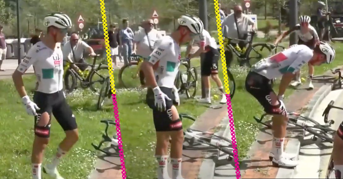 ¡Tú no! Isaac del Toro sufre dura caída y abandona la etapa 3 de la Itzulia