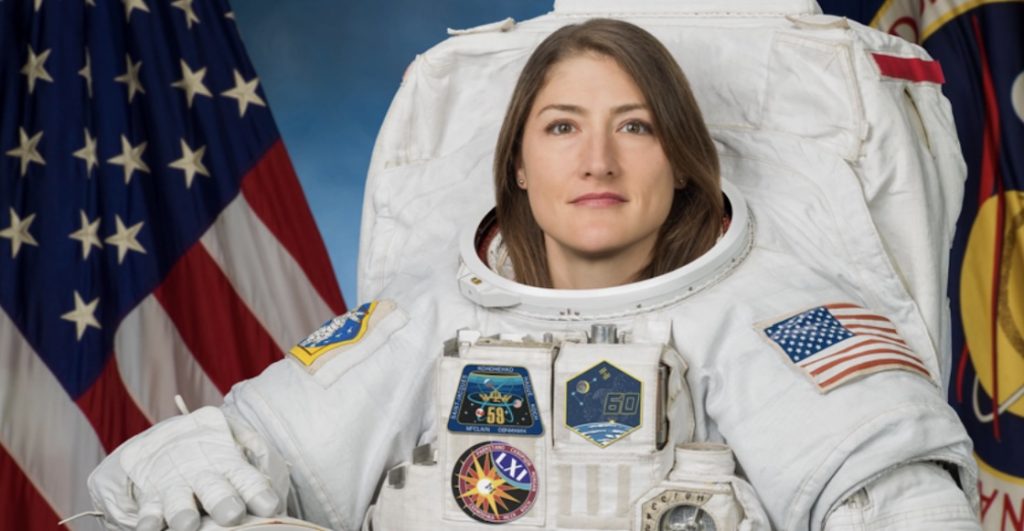 Christina Koch, la primera mujer en viajar a la Luna con Artemis II