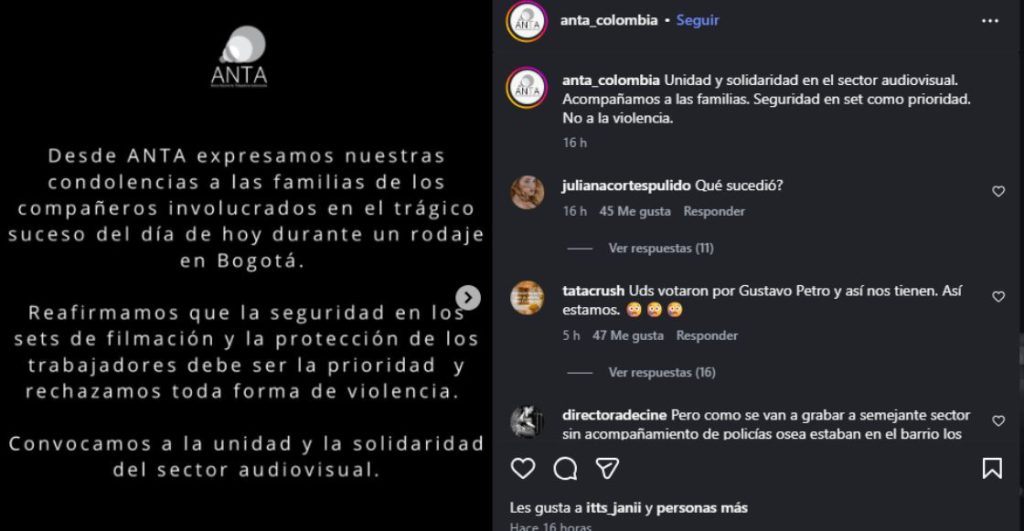 Ataque durante rodaje de 'Sin senos sí hay paraíso' deja tres fallecidos