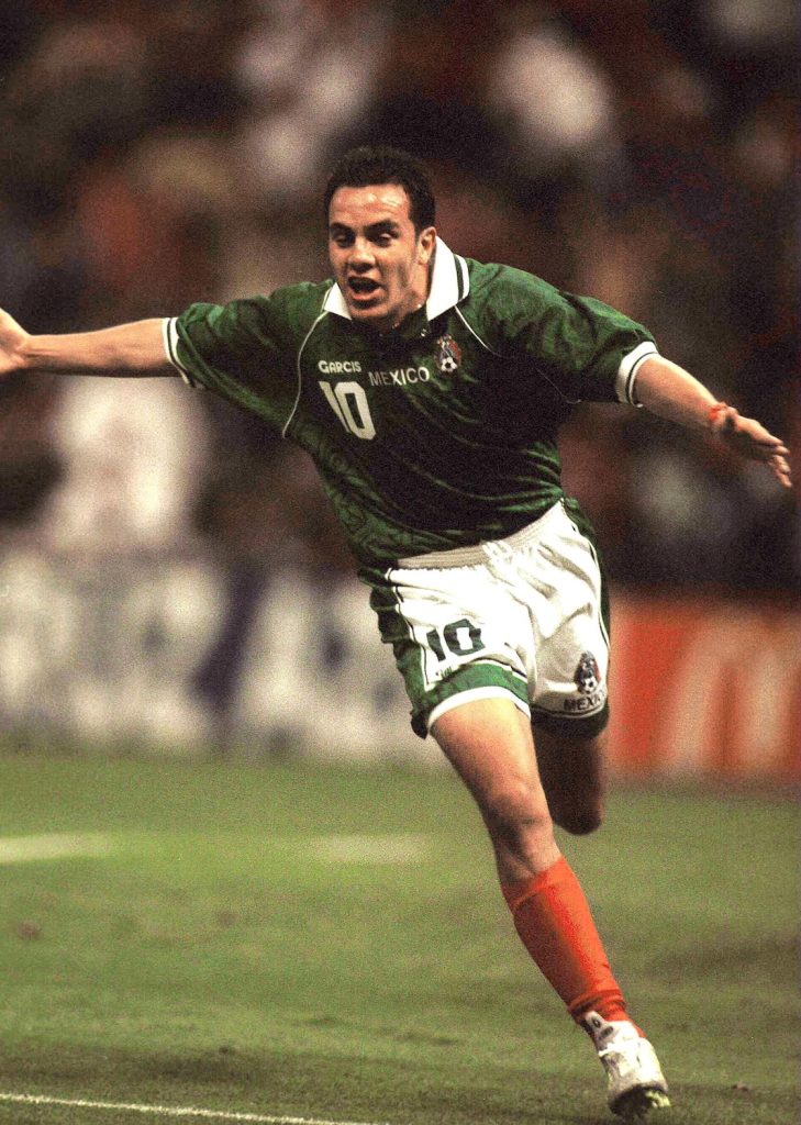 Cuauhtémoc Blanco en la Confederaciones 1999