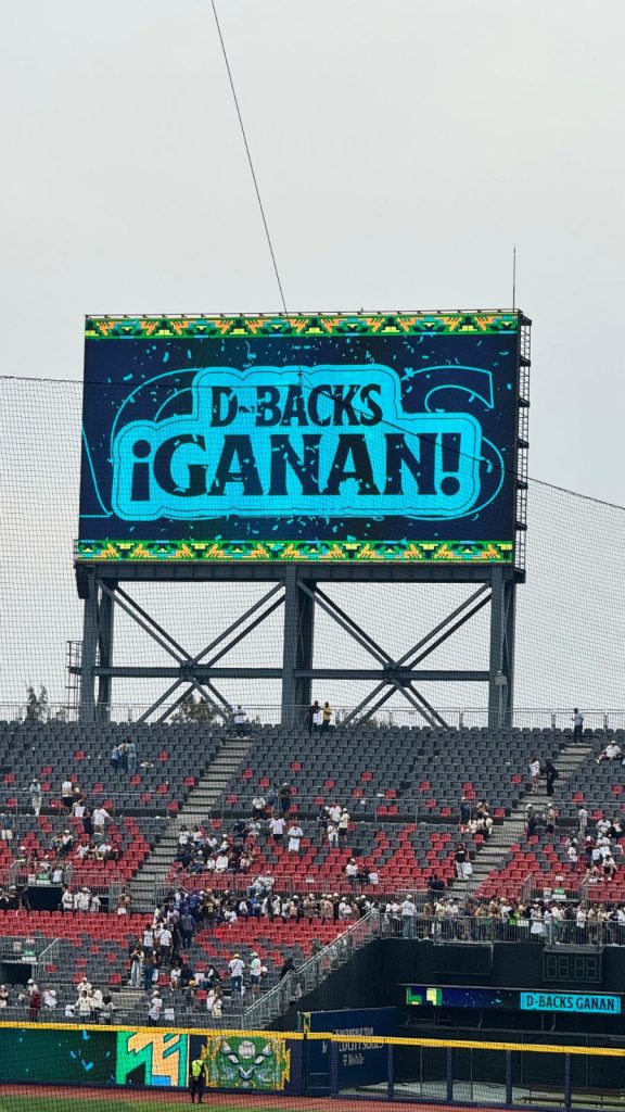 Arizona devuelve la remontada y rompe racha de los Padres de San Diego en México