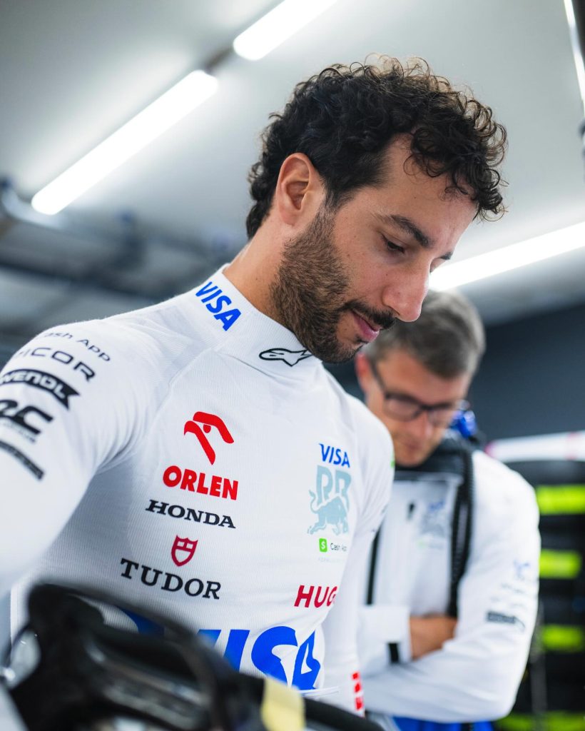 Daniel Ricciardo en Racing Bulls