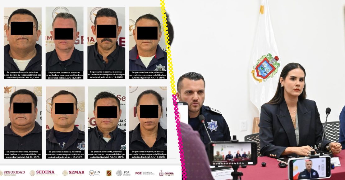 Detienen a 8 policías de Manzanillo por filtrar información al CJNG