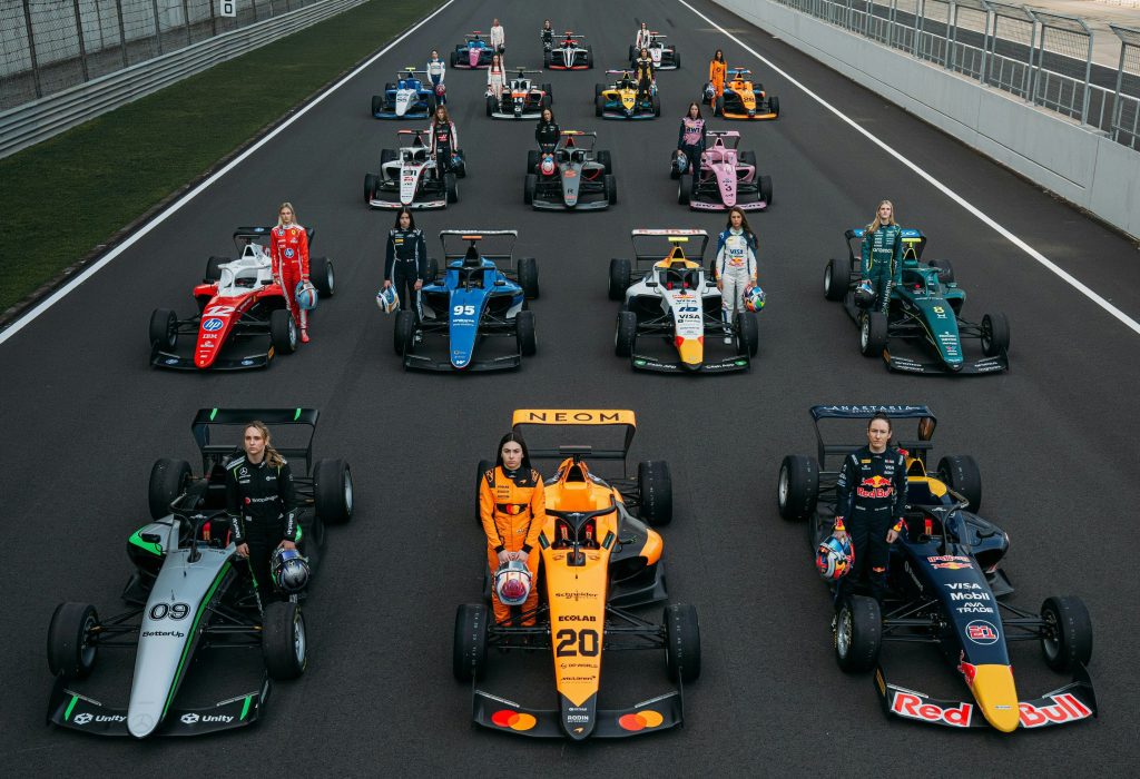 F1 Academy parrilla 2026