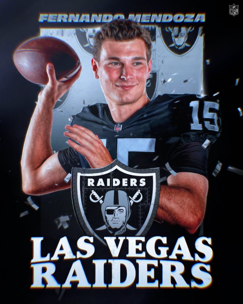 Fernando Mendoza, orgullo latino y pick 1 del Draft 2026 de NFL