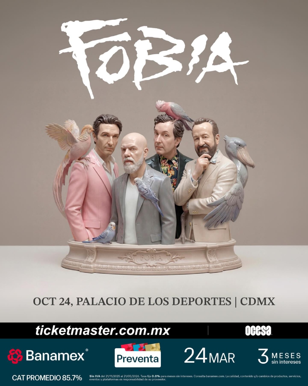 Fobia en el Palacio de los Deportes