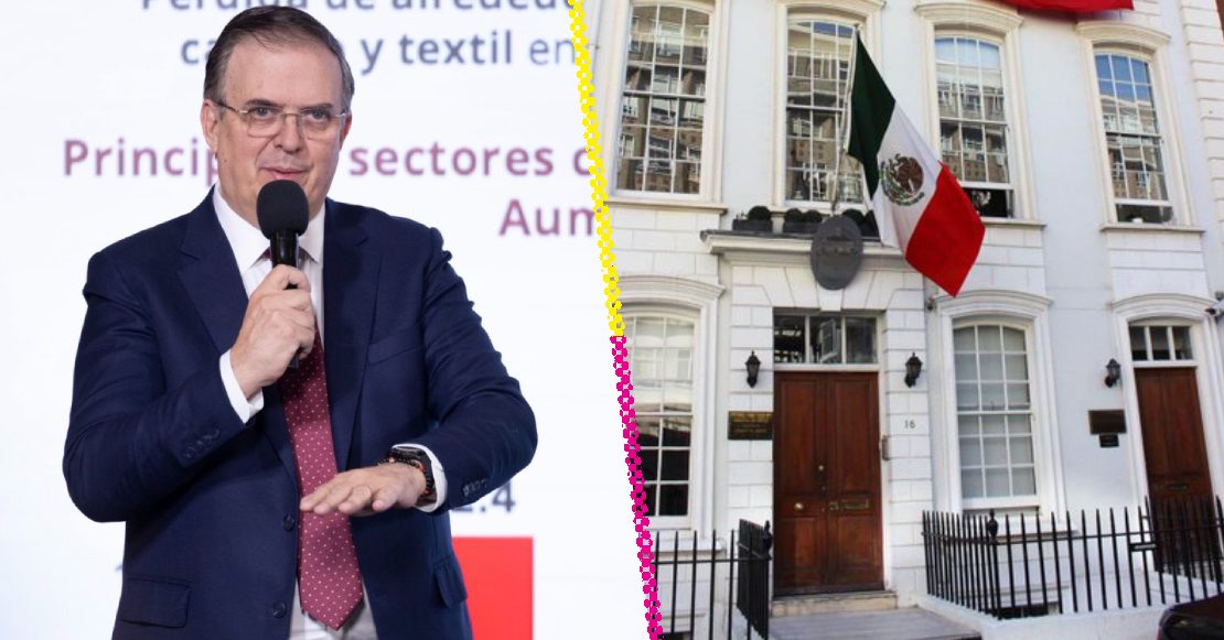 Hijo de Ebrard vivió en la Embajada de México en Londres… con cargo al erario