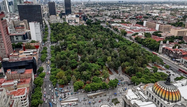 La cautivadora historia de la Alameda Central