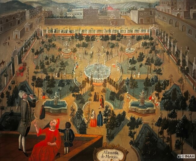 La cautivadora historia de la Alameda Central