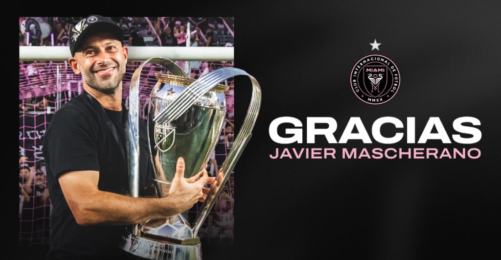 Javier Mascherano nos toma por sorpresa y renuncia al Inter Miami