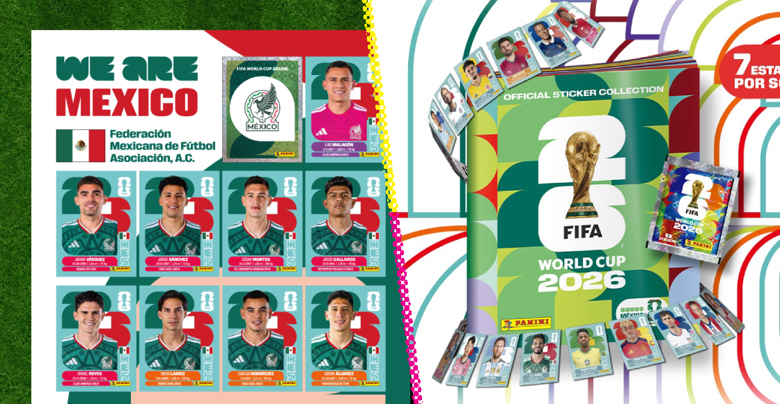 Los ‘convocados’ de México para el Mundial 2026 según el álbum Panini