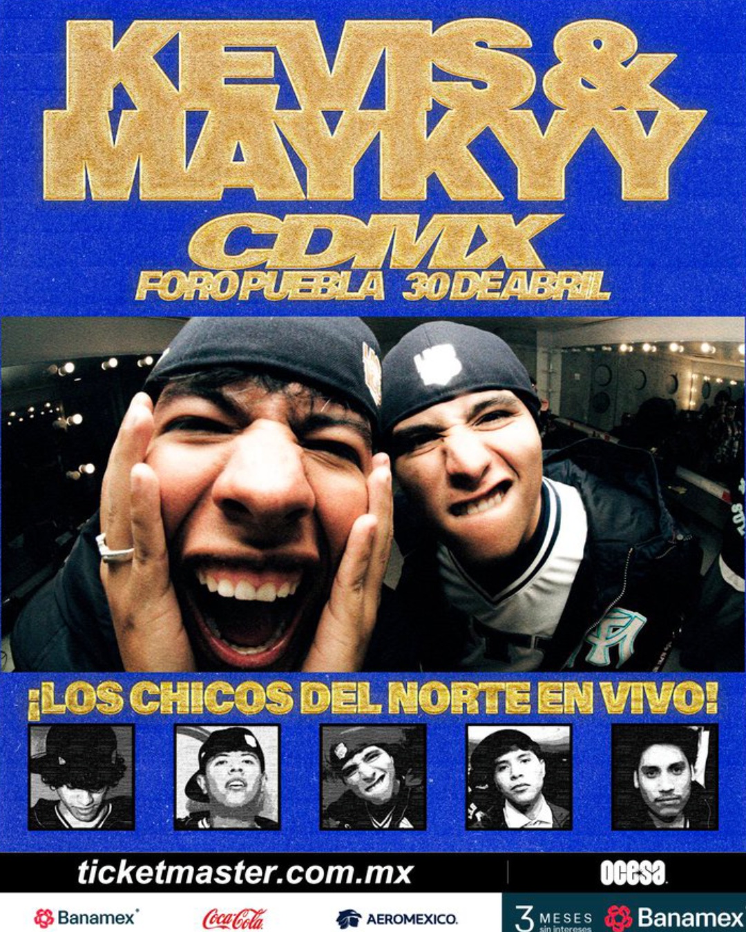 Kevis y Maykky en la CDMX – Foro Puebla