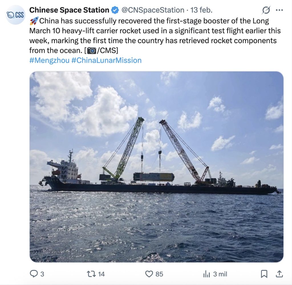 Mengzhou 2030: La misión china para llegar a la Luna