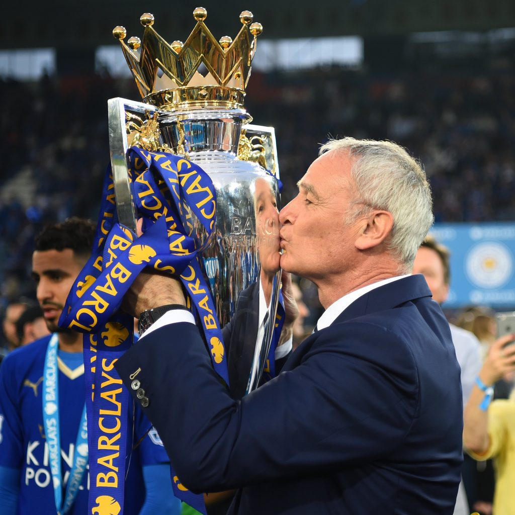 Claudio Ranieri, entrenador que hizo campeón al Leicester City de la Premier League 