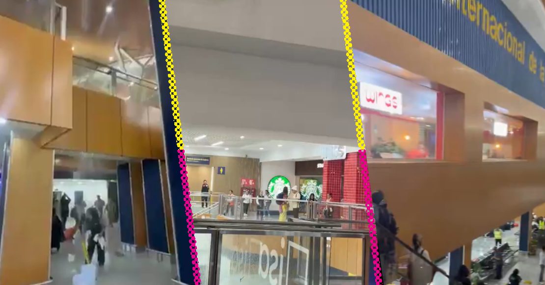 Usuarios reportan ‘cascadas’ en el AICM por lluvias; crece preocupación rumbo al Mundial