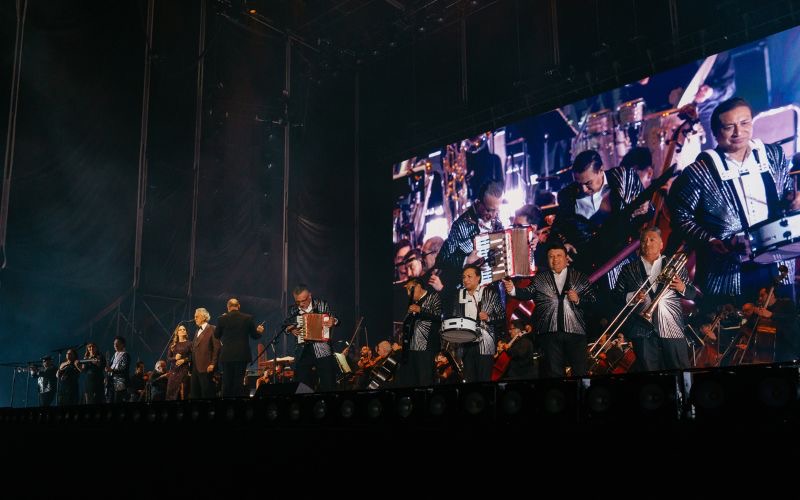 los angeles azules en concierto de andrea bocelli