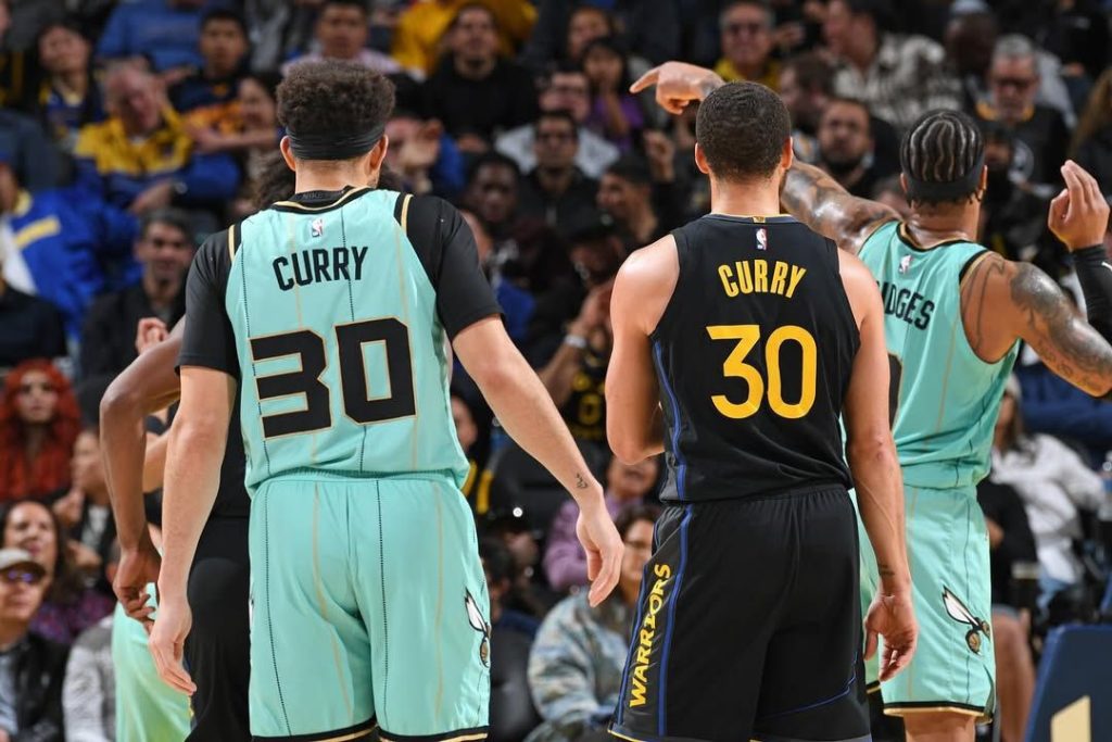 Los hermanos Curry en la NBA