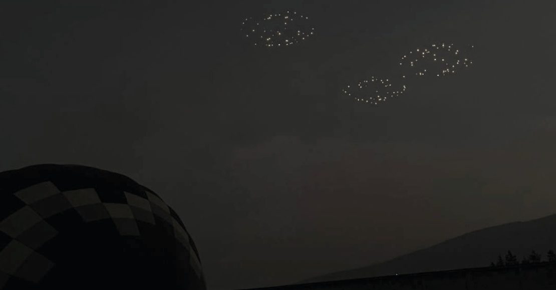 Alguien voló en globo sobre Teotihuacán y capturó esto. ¿Tú qué ves?